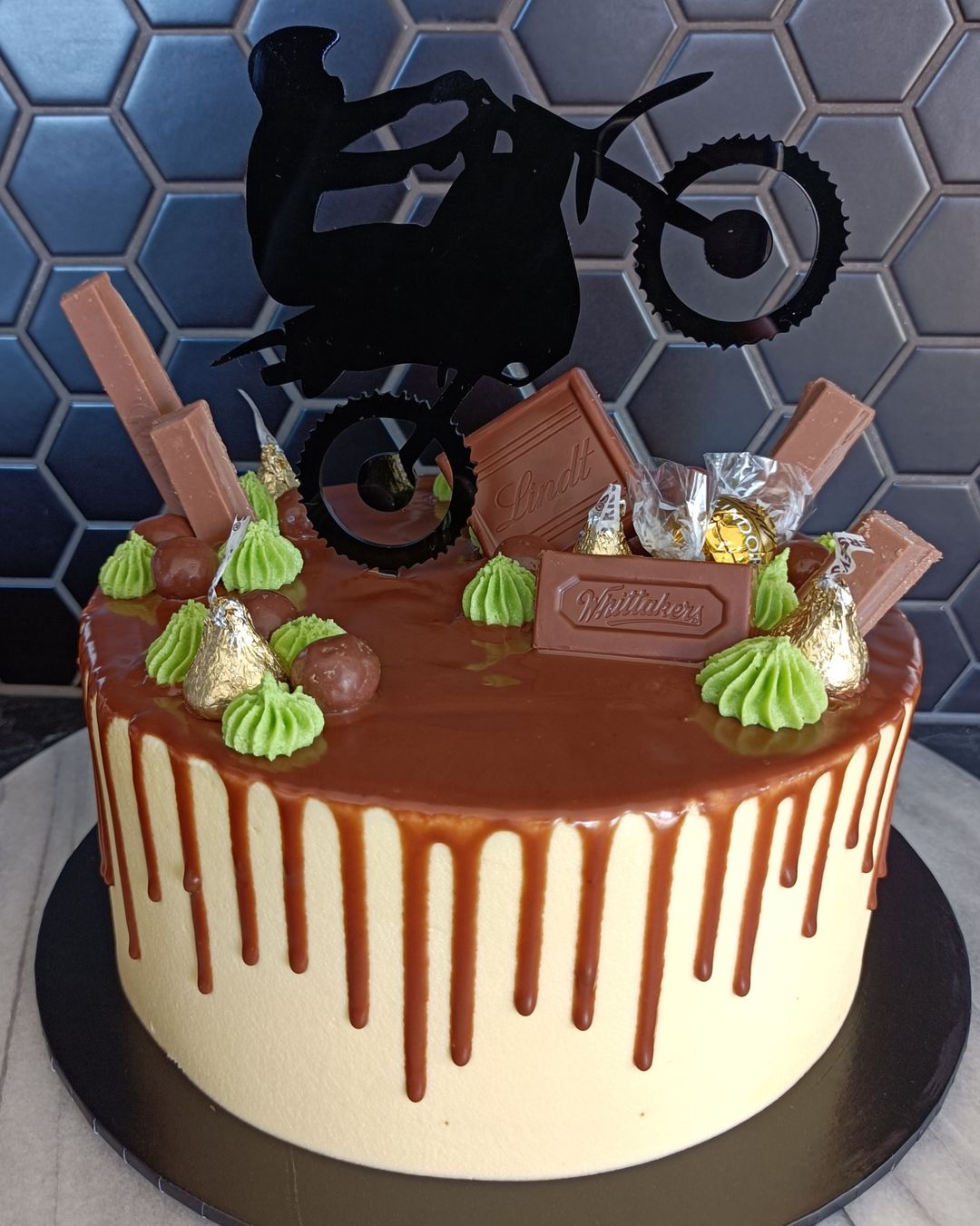 MOTOR BIKE BIRTHDAY PARTY PERSONALISED ICING EDIBLE COSTCO CAKE TOPPER  R3-759 | eBay